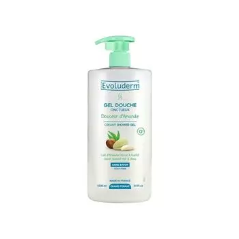 Гель для душа Gel de Ducha Douceur d’Amande Evoluderm, 1000 ml