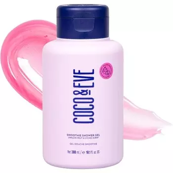 Гель для душа GlowFigure Smoothie с ароматом личи и драконьего фрукта, 10,1 жидких унций, 300 мл, Coco & Eve