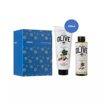 Гель для душа и крем для тела Olive & Figue, Korres