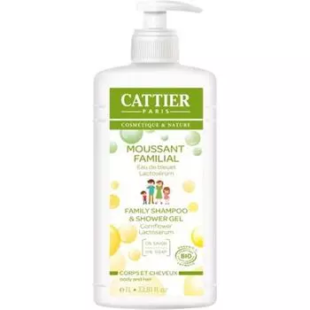 Гель для душа и шампунь Cattier, 1000 мл