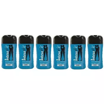 Гель для душа и шампунь Guarana Sex 2 в 1, 250 мл, Intesa