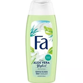 Гель для душа «Йогурт и уход» с алоэ вера 250 мл, Fa