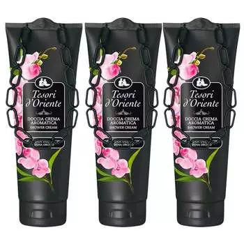 Гель для душа, китайская орхидея, 3x250 мл Tesori d'Oriente, Orchid della Cina
