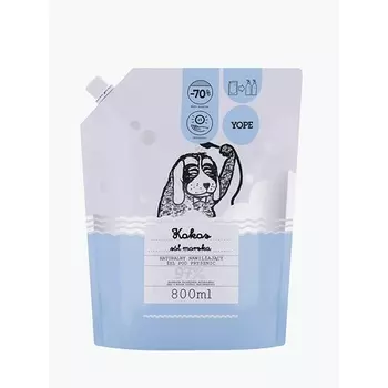 Гель для душа | Кокос и морская соль | Пополнение, Yope