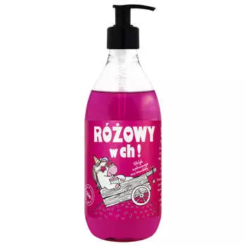 Гель для душа LaQshots розовый в ем.. 500мл