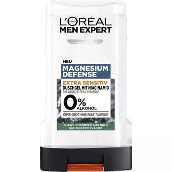 Гель для душа Magnesium Defense Extra Sensitive L’Oral Paris, 250 ml