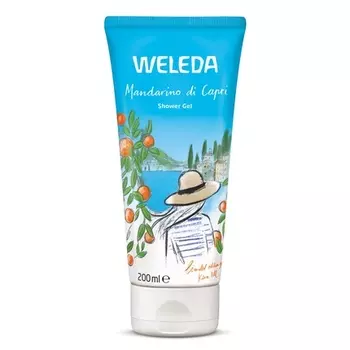 Гель для душа Mandarina Di Capri - освежающий цитрусовый аромат Weleda