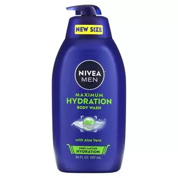 Гель для душа «Максимальное увлажнение» с алоэ вера, 30 жидких унций (887 мл) Nivea