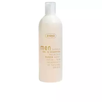 Гель для душа Men gel de ducha y champ mountain pepper Ziaja, 400 мл.
