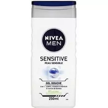 Гель для душа Men Sensitive 3 в 1 250 мл Nivea