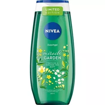 Гель для душа NIVEA Miracle Garden с ароматом фрезии и зеленого чая 250 мл