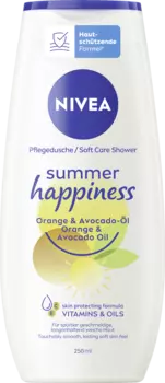 Гель для душа NIVEA Pflegedusche summer happiness Orange & Avocado-l