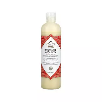 Гель для душа Nubian Heritage, кокос и папайя, 384 мл
