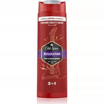 Гель для душа Old Spice RockStar для мужчин для лица, тела и волос 400 мл