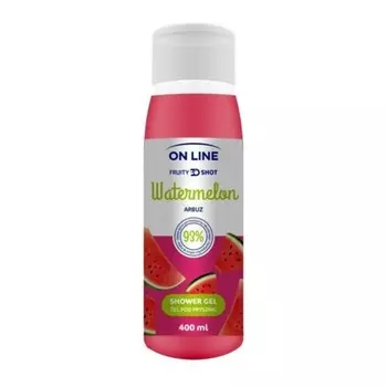 Гель для душа On Line Fruity Shot Арбуз 400мл, Forte Sweeden