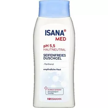 Гель для душа pH 5,5 ISANA, 250 ml