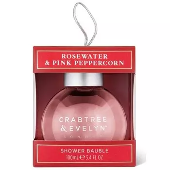 Гель для душа Rosewater Pink Peppercorn для всех типов кожи, 100 мл Crabtree & Evelyn