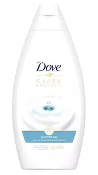 Гель для душа с антибактериальным компонентом 500мл Dove, Care & Protect, UNILEVER