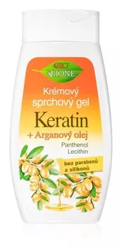 Гель для душа с аргановым маслом Bione Cosmetics Argan Oil + Karit