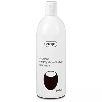 Гель для душа с кокосом Kokosowa Terapia Skory I Zmyslow Mleczko Pod Prysznic 500мл, Ziaja