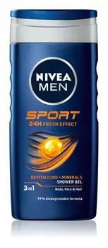 Гель для душа с минералами Nivea Men Sport