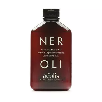 Гель для душа с органическим оливковым маслом и нероли Aeolis Neroli, 250 мл