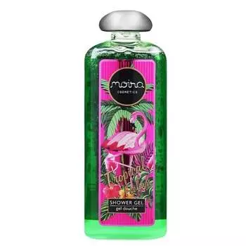Гель для душа с тропическим ароматом 400мл, moira cosmetics