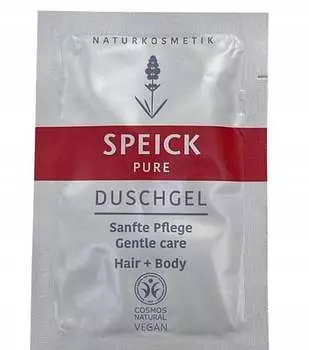Гель для душа Speick PURE 2в1 тело+волосы 6мл