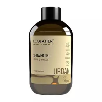 Гель для душа Urban Argana & Vanilla Ecolatier, 600 мл