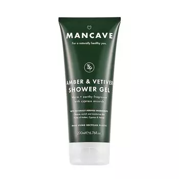 Гель для душа «Янтарь и ветивер» Man Cave, 200 мл