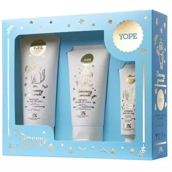Гель для душа «Зимнее утро» 200 мл, Бальзам для тела 150 мл, Крем для рук 50 мл Yope