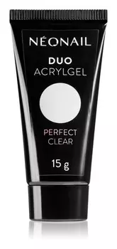 Гель для гелевых и акриловых ногтей NeoNail Duo Acrylgel Perfect Clear