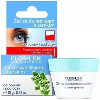 Гель для глаз с очанкой 10г, Floslek
