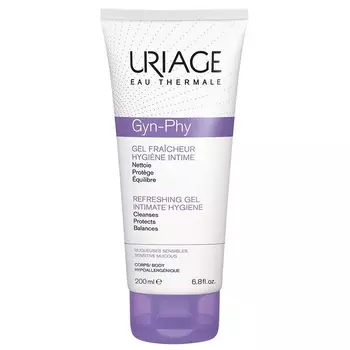 Гель для интимной гигиены Uriage Gyn-Phy 200 мл Продукт для области половых органов