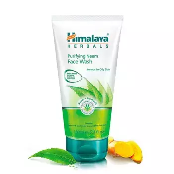 Гель для лица без мыла Purifying Neem Face Wash Himalaya, 150 ml