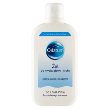 Гель для мытья головы и тела, 400 мл Oilatum Codzienna ochrona