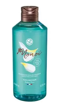 Гель для мытья тела и волос Yves Rocher Monoi, 400 мл