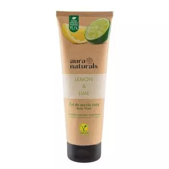 Гель для мытья тела «Лимон и лайм» 250мл Aura Naturals