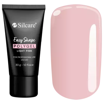Гель для наращивания ногтей светло-розовый Silcare Easy Shape Polygel, 30 гр