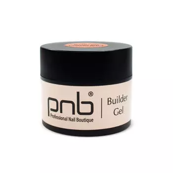 Гель для наращивания ногтей УФ/LED, бежевый, 15 мл Pnb Builder gel, цвет cosmo beige