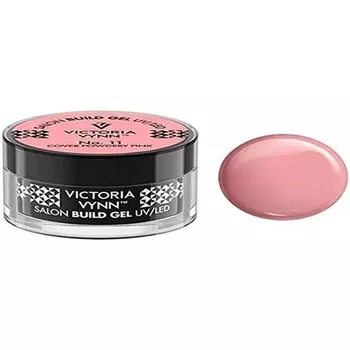 Гель для наращивания УФ/LED-покрытие Powdery Pink 11 50 мл Victoria Vynn