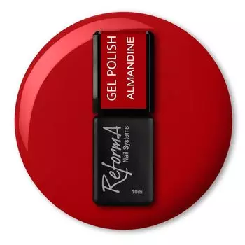 Гель для ногтей Almandine, 10 мл Reforma, цвет almandine
