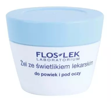 Гель для области вокруг глаз со скайлайтом FlosLek Laboratorium Eye Care