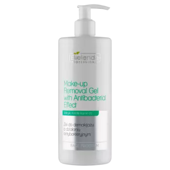 Гель для снятия макияжа с антибактериальным эффектом Bielenda Professional, 500 мл