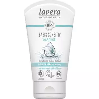Гель для стирки чувствительной основы lavera, 125 ml