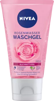 Гель для стирки розовая вода 150 мл NIVEA