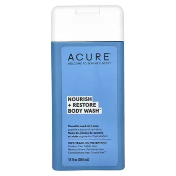 Гель для тела Acure Nourish + Restore масло семян камелии и алоэ, 354 мл