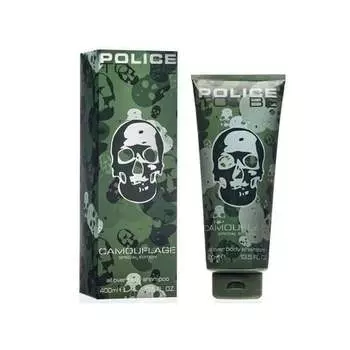 Гель для тела и волос, 400 мл Police, To Be Man Camouflage Special Edition
