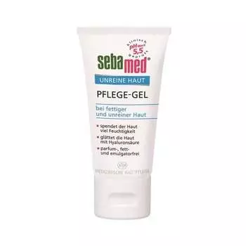 Гель для ухода за проблемной кожей лица, 50 мл Sebamed, Unreine Haut