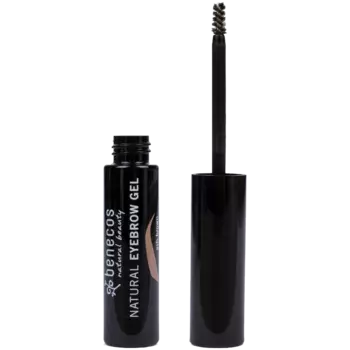 Гель для укладки бровей пепельно-коричневый Benecos, 3 мл